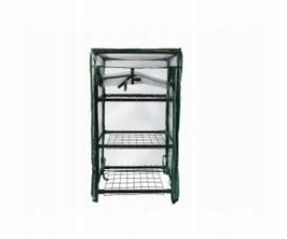 Zahradní skleník 46x24x80cm, PVC