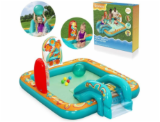 Bestway Nafukovací hřiště RETRO Slide + sprinkler + míče 53164
