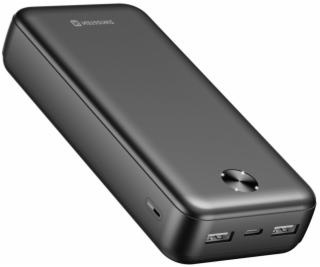 Swissten Power bank 20000 mAh WORX PRO - černá