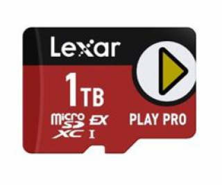 Lexar paměťová karta 1TB PLAY PRO microSDXC™ Express 7, č...