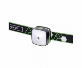 Emos LED nabíjecí čelovka P3535, 110 lm, CREE LED + 4× SMD