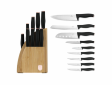 Sada nožů se stojanem BAMBOO 10 ks Black Rose Collection BH-2760
