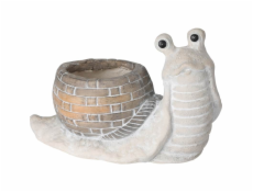 Keramický květináč dekorativní ŠNEK 26 cm KO-095752260
