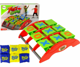 LeanToys Dovednostní hra na házení Tic Tac Toe