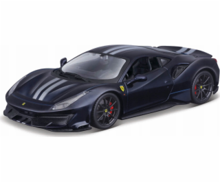 Bburago BBU 1:24 Ferrari 488 Pista BlueWithSilverStr.26026