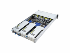 Platforma Asus Rack (2U) RS720A-E12-RS24U AMD Epyc 9004 (24x NVMe, 2xM.2, 3xGPU, 2x10Gbe, IPMI,  1+1 2600W)