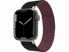 Jcpal Řemínek JCPal FlexForm pro Apple Watch černý/červený (42/44/45 mm)