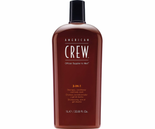 American Crew Oficiální dodavatel pro muže 3v1 šampon, ko...