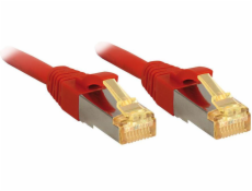 Lindy patchcord Cat.7, S/FTP, PIMF, LSOH, 3m, červený (47295)