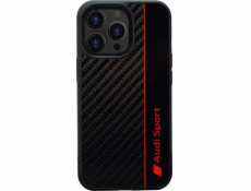 DefaultBrand Pouzdro Audi Carbon Fiber pro iPhone 13 Pro / 13 6.1 černé/černé AUS-TPUPCIP13P-R8/D1-BK