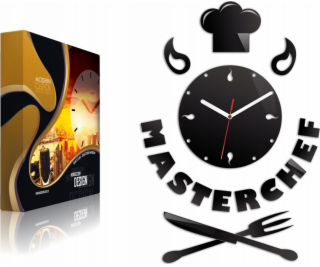 ModernClock Nástěnné kuchyňské hodiny - Masterchef