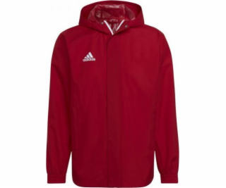 Adidas Pánská bunda Entrada 22 do každého počasí, červená...