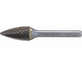 Abraboro ABRABORO fréza na kov typ G, 12 x 70/25 - špičat...