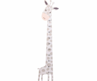 Kids Collection Dětská kolekce Dětský výškoměr ŽIRAFA na zeď