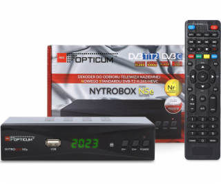 Opticum TV tuner DVB-T2 TUNER OPTICUM NYTROBOX NSe H.265