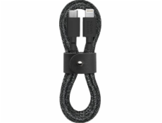 Native Union Kabel USB-C - Lightning 1,2 m černý (BELT-KV-CL-CS-BK-2)