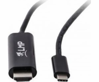 LMP Kabel USB-C - HDMI 1,8 m černý (USBC-HDMI-B)