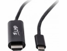 LMP Kabel USB-C - HDMI 1,8 m černý (USBC-HDMI-B)