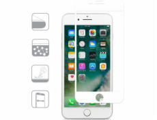 Moshi Moshi Ionglass - Ochranné sklo na displej pro iPhone 8 Plus / 7 Plus / 6s Plus / 6 Plus (bílé)