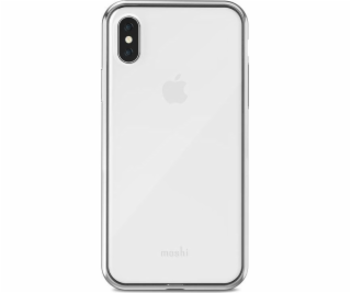Moshi Pouzdro Moshi Vitros - iPhone Xs / X (stříbrné)