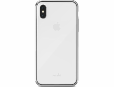 Moshi Pouzdro Moshi Vitros - iPhone Xs / X (stříbrné)