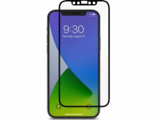 Moshi Moshi iVisor AG - Matná ochranná fólie na displej pro iPhone 12 / iPhone 12 Pro (s černým rámečkem)