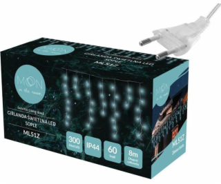 NoName PR Girlanda 60 LED, rampouchy, studené bílé světlo...