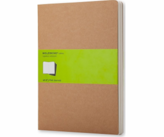 Moleskine Sada 3 zápisníků Cahier Journals XL (19x51cm), ...
