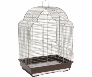 Panama Pet Klec pro ptáky 42x30x57 cm, stříbrohnědá