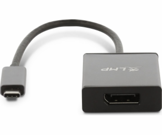LMP Šedý USB adaptér USB-C na DisplayPort (LMP-USBC-MDP-SG)