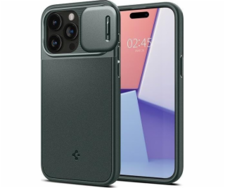 Spigen Optik Armor iPhone 15 Pro 6.1 MAG MagSafe zelená/p...