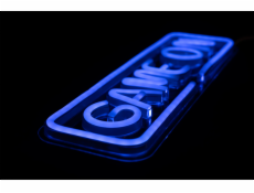 PREYON Neonové herní LED nástěnné světlo GAME ON Blue Eye Bait (PBEB12GO)