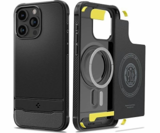 Spigen Rugged Armor MAG iPhone 15 Pro Max 6.7 MagSafe čer...