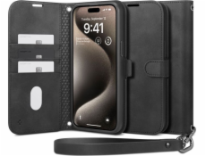 Spigen Peněženka Peněženka S Pro, černá - iPhone 15 Pro Max