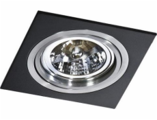 Azzardo Azzardo Siro 1 AZ0769 GM2101BK Stropní svítidlo Oczko, zapuštěné 1X50W AR111 černé + LED žárovka za 1 PLN ZDARMA!