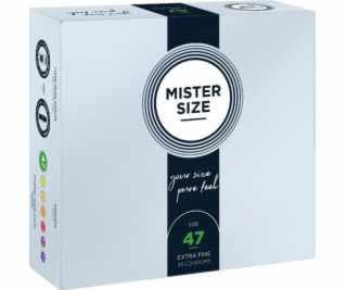 Mister Size Kondomy Mister Size Condoms určené pro veliko...