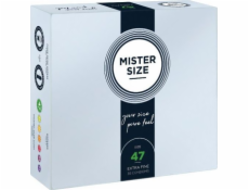 Mister Size Kondomy Mister Size Condoms určené pro velikost 47 mm, 36 ks.