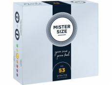 Mister Size Kondomy Mister Size Condoms určené pro velikost 53 mm, 36 ks.