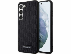 Karl Lagerfeld Pouzdro Karl Lagerfeld KLHCS23MSAKLHPK pro Samsung Galaxy S23+ Plus, černé/černé, saffiano mono kovové logo