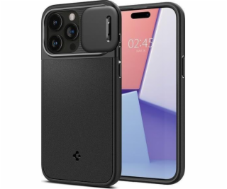 Spigen Optik Armor iPhone 15 Pro Max 6,7  MagSafe černá/č...