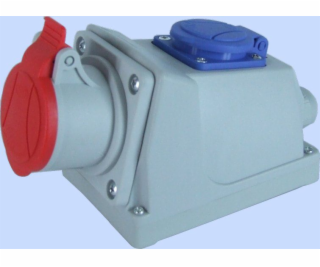Elektromet Pevná zásuvka KOMBI 16A 4P 400V IP44 GSC (921841)