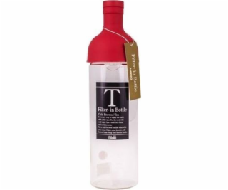 Hario Láhev s sítkem červená 750 ml