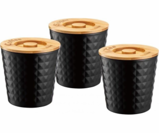 Klausberg SADA 3 NÁDOBY NA KÁVU, ČAJ A CUKR KLAUSBERG KB-...