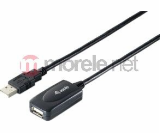 Equip Kabel USB USB-A - USB-A 15 m černý (133311)