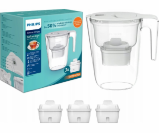 Philips Filtrační konvice MicroXclean Softening+ 2,6 l AW...