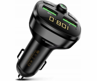 WEKOME FM vysílač Bluetooth / MicroSD / 2x USB-A + nabíje...