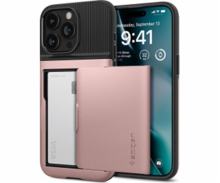 Spigen Slim Armor CS, růžovo-zlatý - iPhone 15 Pro Max