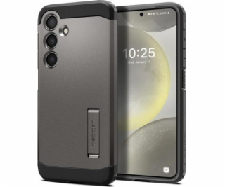 Spigen Tough Armor, stříbrná - Samsung Galaxy S24