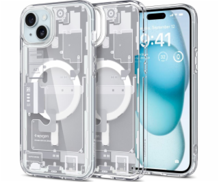 Spigen Ultra Hybrid MagSafe, Zero One White - iPhone 15