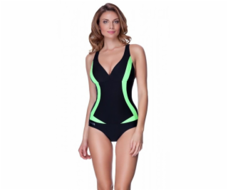 Aqua-Speed Plavky GRETA 38/01 černo-zelené (44583)